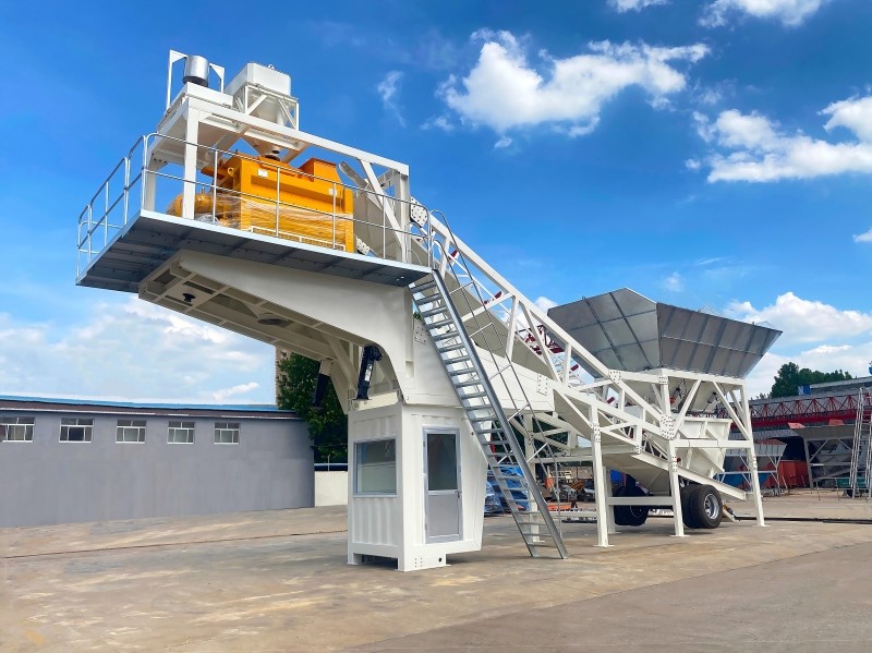 移動(dòng)型混凝土攪拌站